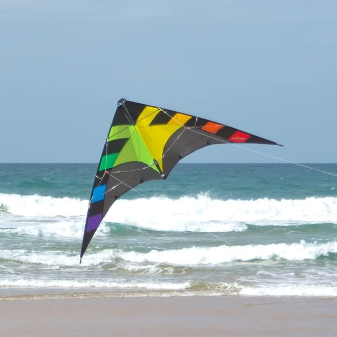 CIM Stunt Kite Spider Rainbow vaikams nuo 8 metų