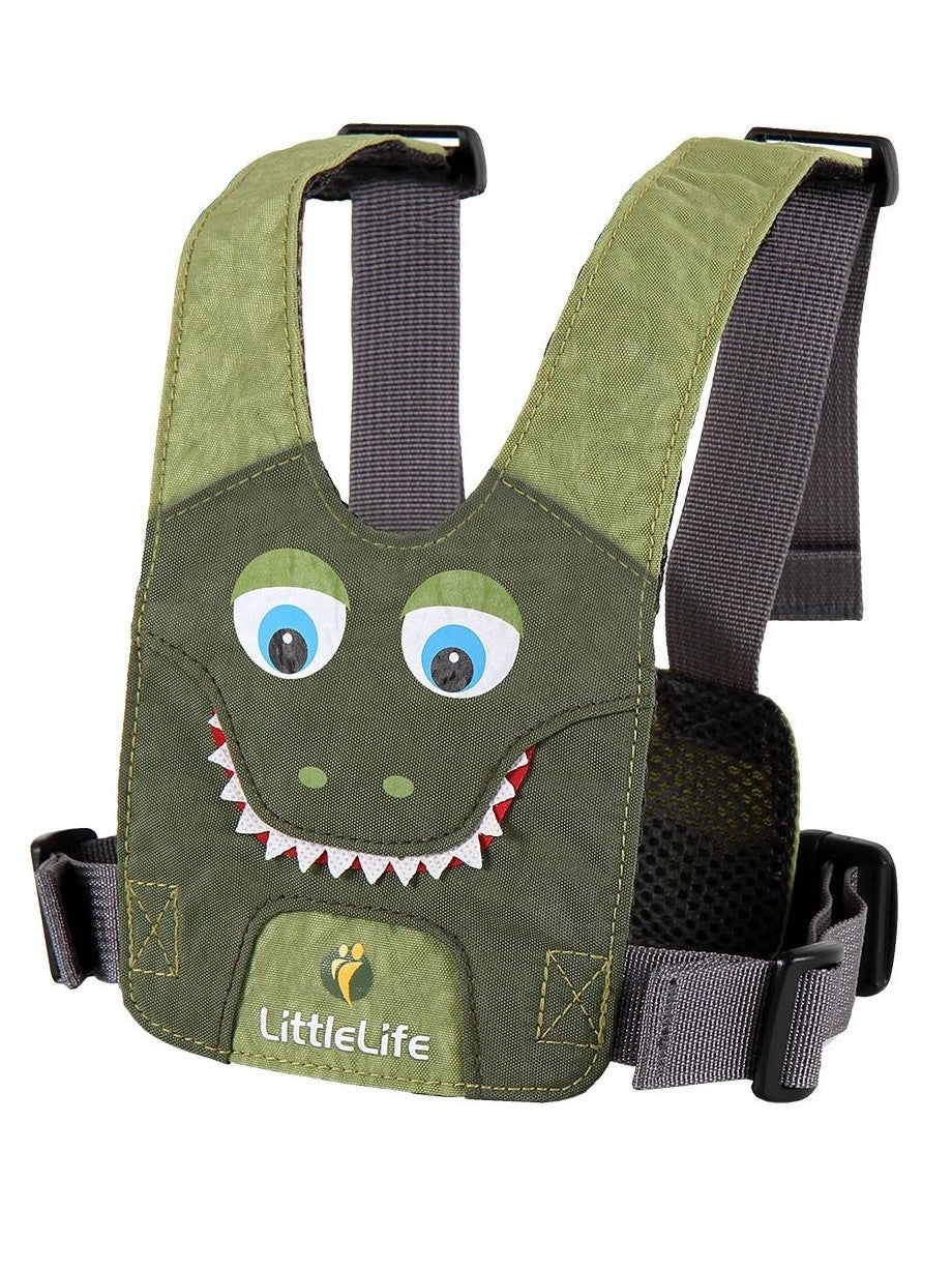 Apsauginės petnešos vaikams LittleLife Toddler Reins Crocodile