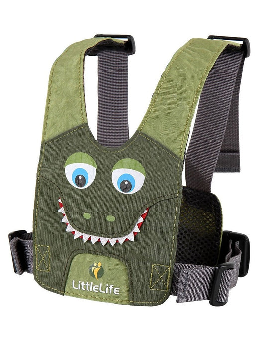 Apsauginės petnešos vaikams LittleLife Toddler Reins Crocodile