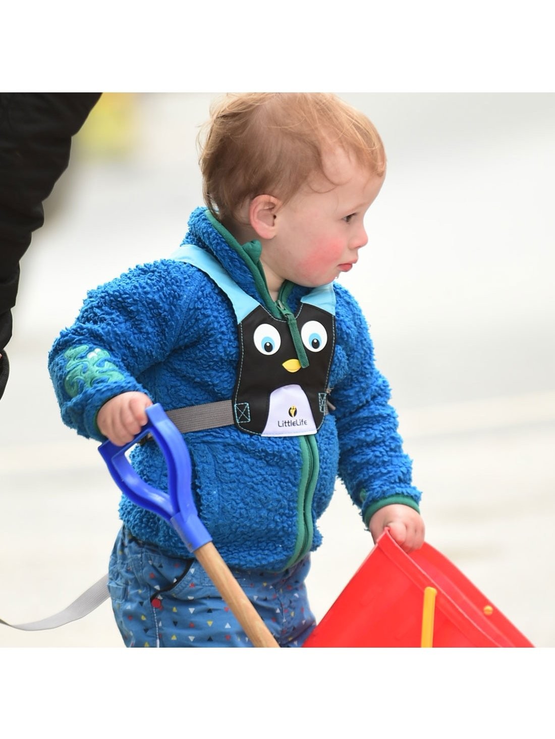 Apsauginės petnešos vaikams LittleLife Toddler Reins Penguin