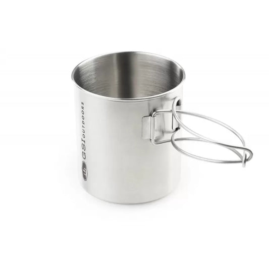 Turistinis puodelis GSI Outdoors Stainless Bottle Cup/Pot 710 ml