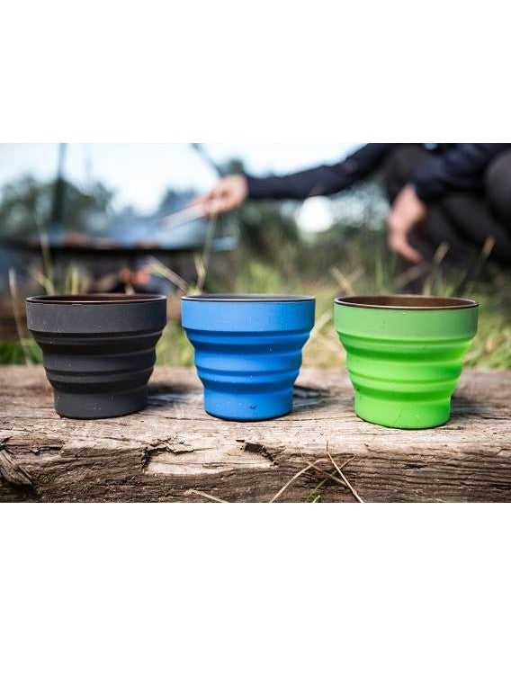 Suspaudžiamas puodelis Lifeventure Silicone Ellipse FlexiMug