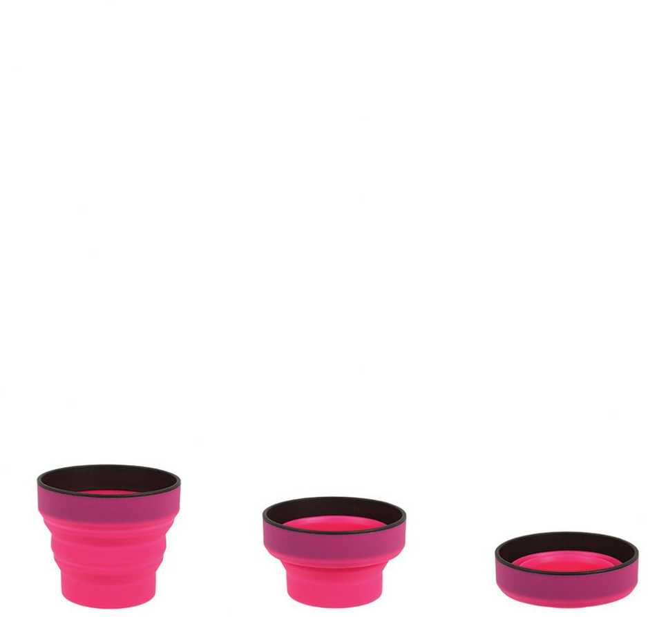 Suspaudžiamas puodelis Lifeventure Silicone Ellipse