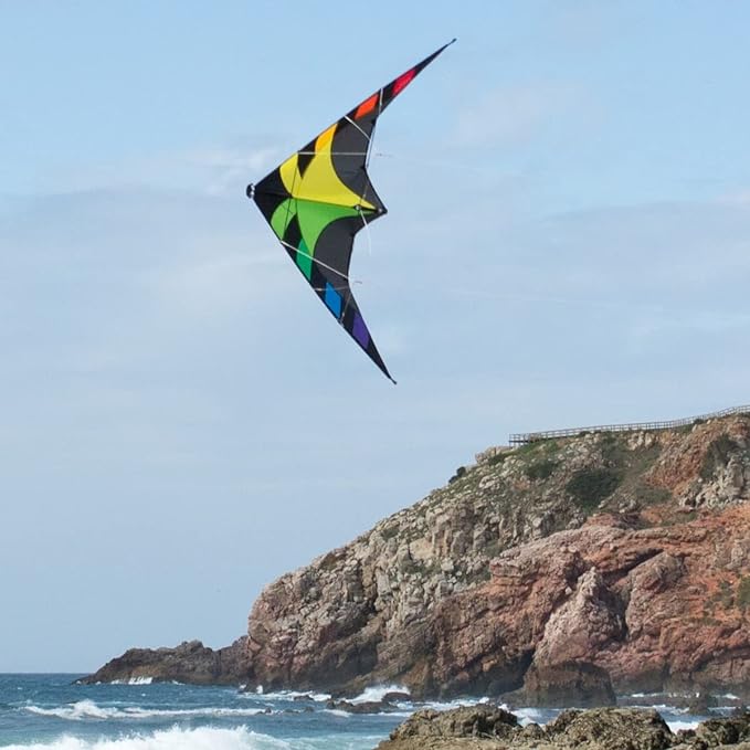 CIM Stunt Kite Spider Rainbow vaikams nuo 8 metų