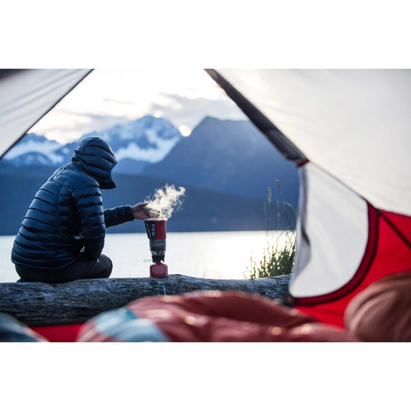 MSR WindBurner viryklės sistema | Vėjui atspari asmeninė viryklė solo keliautojams