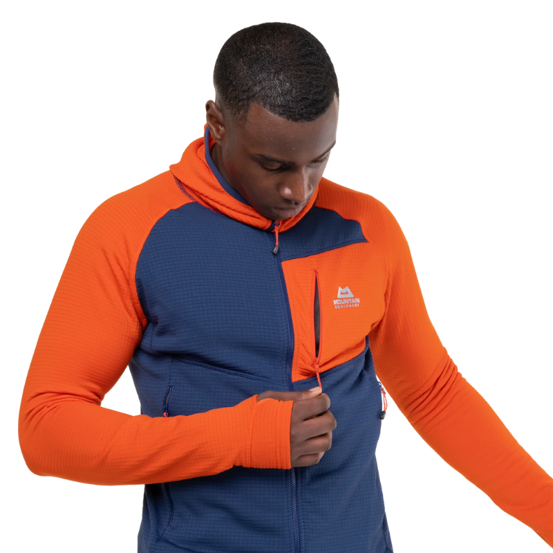 Eclipse Hooded Jacket – lengvas flisinis džemperis kalnams I Aktyvauk